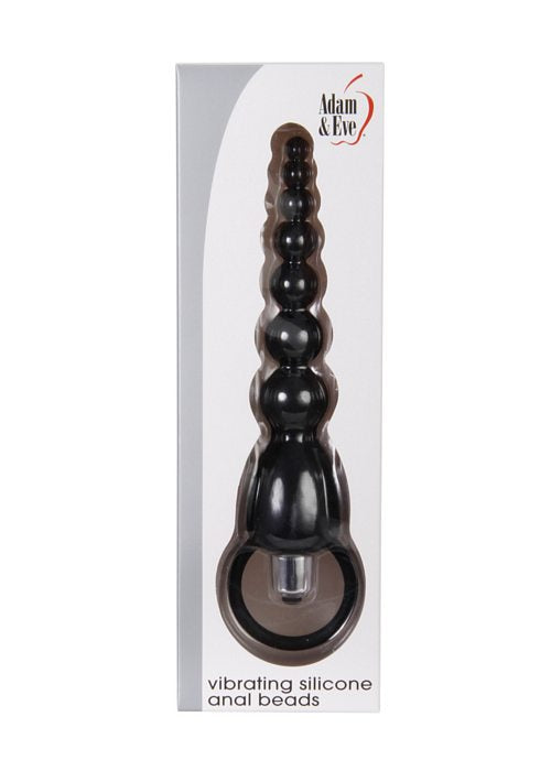 Adam & Eve Silicone Vibrating Anal Beads